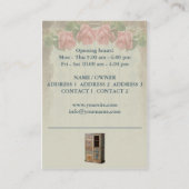 La vie en Roos  ~ Visitekaartje (Achterkant)