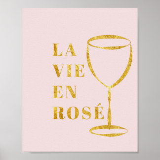 La Vie en Rose Poster