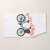 La Vie Est Belle French Bicycle Handdoek (Handdoek)