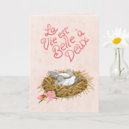 La Vie Est Belle Het Leven Is Mooi Franse Taal Kaart
