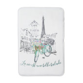 La vie est une belle balade badmat (Voorkant Verticaal)