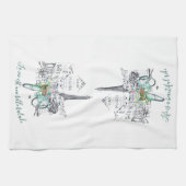 La vie est une belle balade theedoek (Horizontaal)