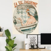 La vie parisienne - A Paris-les-Bains Poster (Thuiskantoor)