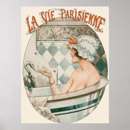 La vie parisienne - A Paris-les-Bains Poster (Voorkant)