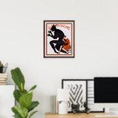La Vie Parisienne, Art Deco, 16 x 20 Poster (Thuiskantoor)