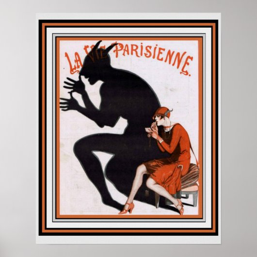 La Vie Parisienne, Art Deco, 16 x 20 Poster (Voorkant)