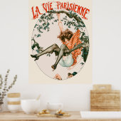 La Vie Parisienne - Au paradis normand Poster (Keuken)