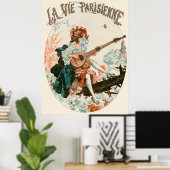 La Vie Parisienne - Aubade au printemps Poster (Thuiskantoor)