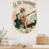 La Vie Parisienne - Aubade au printemps Poster (Keuken)