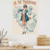 La vie parisienne - Avril Poster (Keuken)