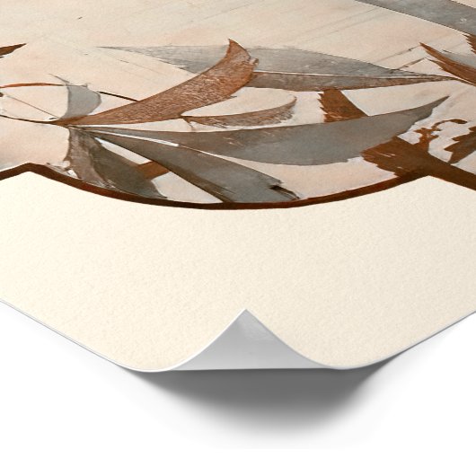 La Vie Parisienne - Barque sur l'eau Poster (Hoek)