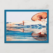 La Vie Parisienne - Bathers Reflection Briefkaart (Voorkant)