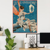 La Vie Parisienne - Dans le ciel étoilé Poster (Thuiskantoor)