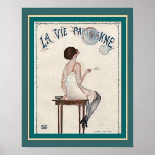 La Vie Parisienne Hoesje Poster 16 x 20 (Voorkant)