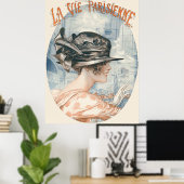 La Vie Parisienne - La première minute de dix jour Poster (Thuiskantoor)