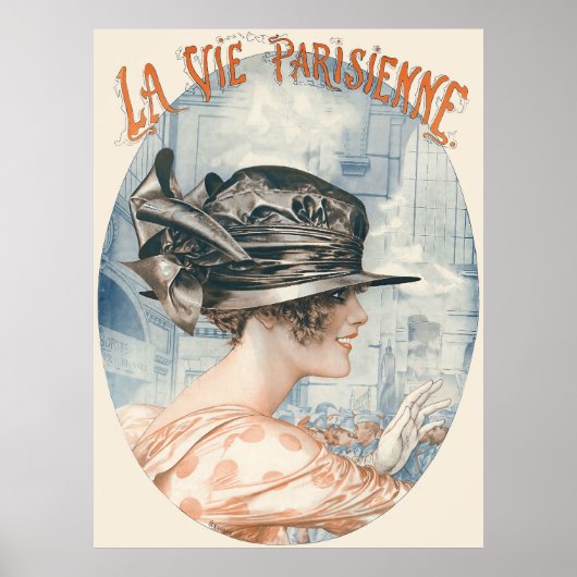 La Vie Parisienne - La première minute de dix jour Poster (Voorkant)
