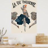 La Vie Parisienne - La souris Poster (Keuken)