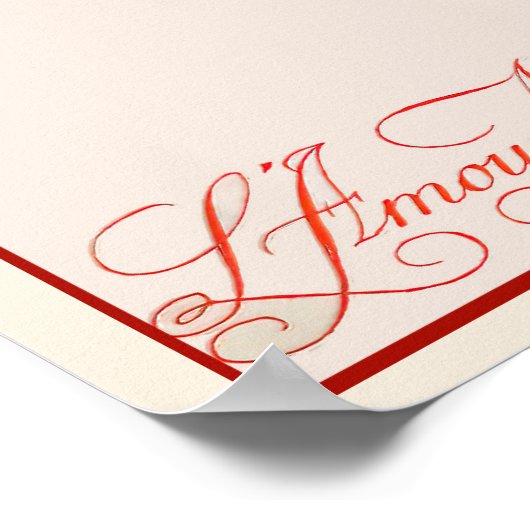 La Vie Parisienne - L'Amour mouillé Poster (Hoek)