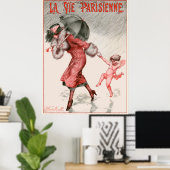 La Vie Parisienne - L'Amour mouillé Poster (Thuiskantoor)