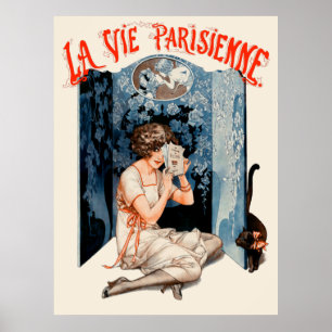 La Vie Parisienne - Le livre défendu Poster