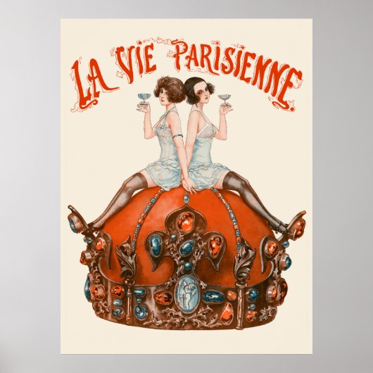 La Vie Parisienne - Le Roi Boit! Poster (Voorkant)