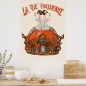 La Vie Parisienne - Le Roi Boit! Poster (Keuken)