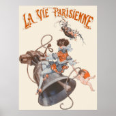 La vie parisienne - Les cloches de Pâques ont rame Poster (Voorkant)