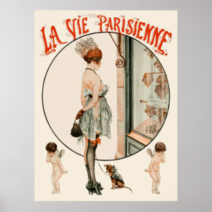 La Vie Parisienne - Les restricties de la mode Poster