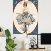 La Vie Parisienne - L'inflatie fiduciaire Poster (Thuiskantoor)