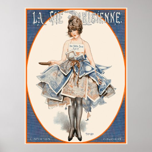 La Vie Parisienne - L'inflatie fiduciaire Poster (Voorkant)