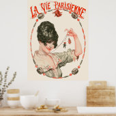 La Vie Parisienne - Marionnettes parisiennes Poster (Keuken)