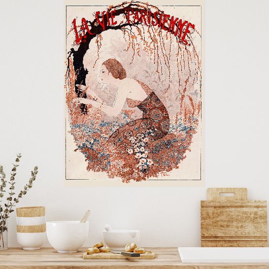 La Vie Parisienne - Plaisir de Mai Poster (Keuken)