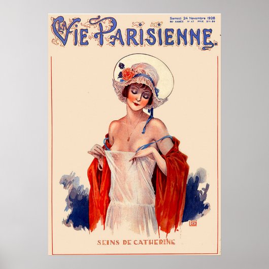 LA VIE PARISIENNE POSTER (Voorkant)