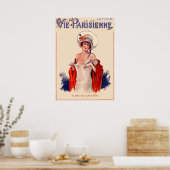 LA VIE PARISIENNE POSTER (Keuken)