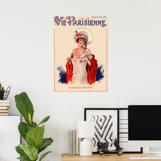 LA VIE PARISIENNE POSTER (Thuiskantoor)