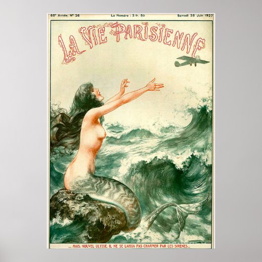 LA VIE PARISIENNE POSTER (Voorkant)