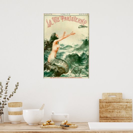 LA VIE PARISIENNE POSTER (Keuken)