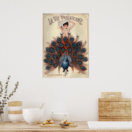 LA VIE PARISIENNE POSTER (Keuken)