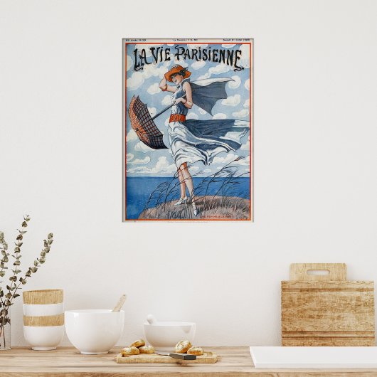 LA VIE PARISIENNE POSTER (Keuken)