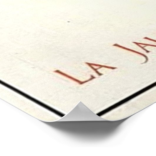 LA VIE PARISIENNE POSTER (Hoek)