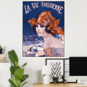 La Vie Parisienne - Pour Réchauffer NOS Espoirs Poster (Thuiskantoor)