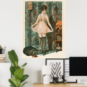 La Vie Parisienne - Rozen d'Automne Poster (Thuiskantoor)