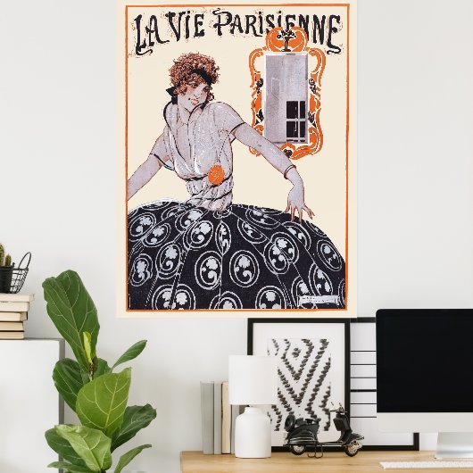 La Vie Parisienne - september 1920 Poster (Thuiskantoor)