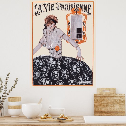 La Vie Parisienne - september 1920 Poster (Keuken)