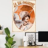 La Vie Parisienne - sur les Planches Poster (Thuiskantoor)