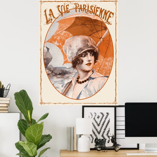 La Vie Parisienne - sur les Planches Poster (Thuiskantoor)