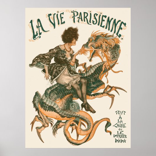 La Vie Parisienne - Tout à la Chine ou le Dernier Poster (Voorkant)