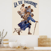 La Vie Parisienne - Un débrouillard ou...le sac à Poster (Keuken)