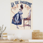 La Vie Parisienne - Un Siècle de Succès Poster (Keuken)