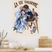 La Vie Parisienne - VN-permissionaris de la Class Poster (Keuken)
